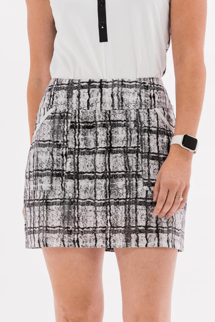 Foray Golf Core Pocket 15.5" Skirt - Grey Boucle - Skorzie