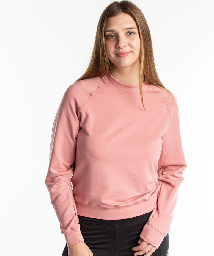 Emma Bamboo Sweatshirt - Misted Rose