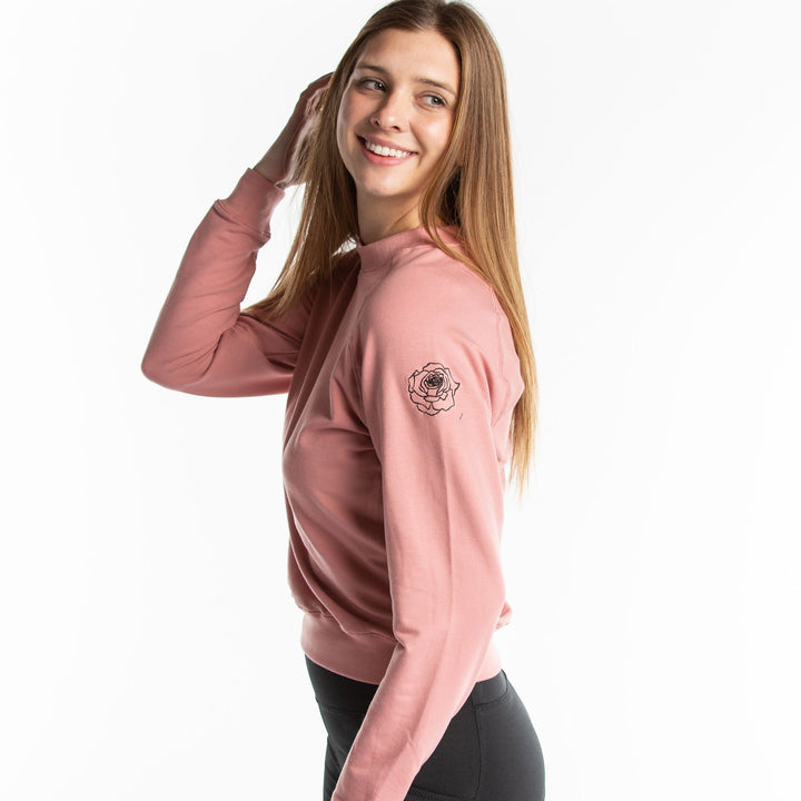 Emma Bamboo Sweatshirt - Misted Rose