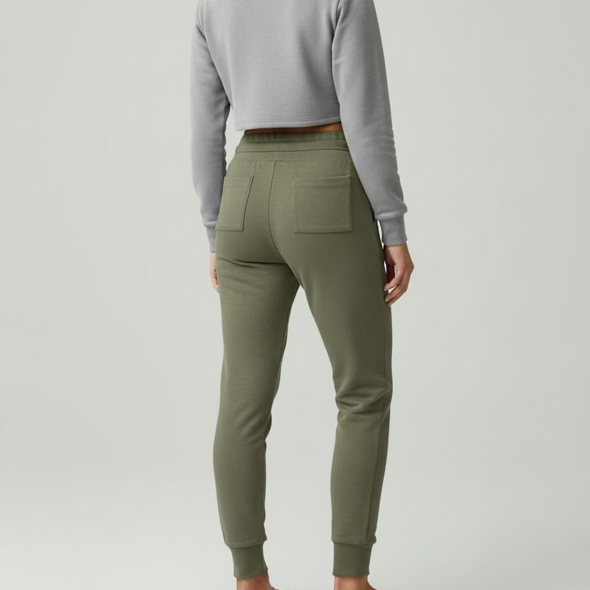 7 Diamonds Womens Rev Slim Fit Jogger Pant - Olive
