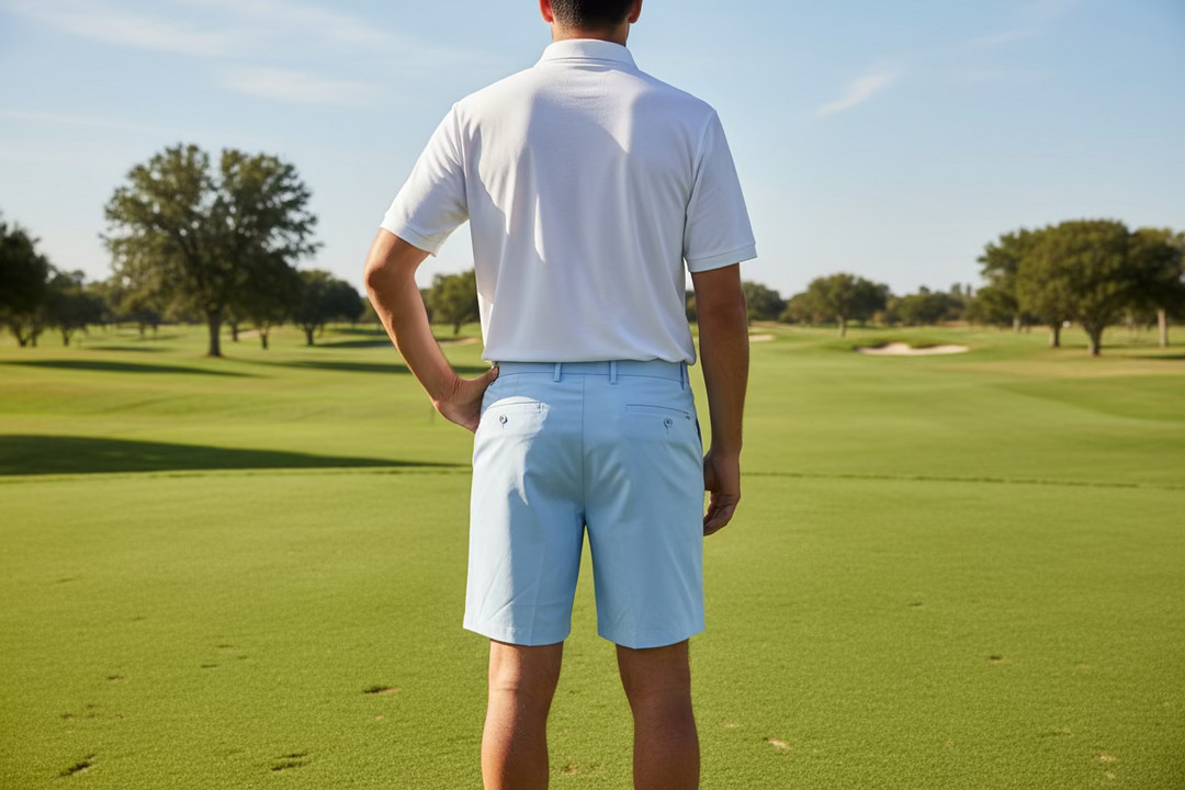 RLX Ralph Lauren Mens Core 1.0 Performance Cypress Shorts - Oceanside