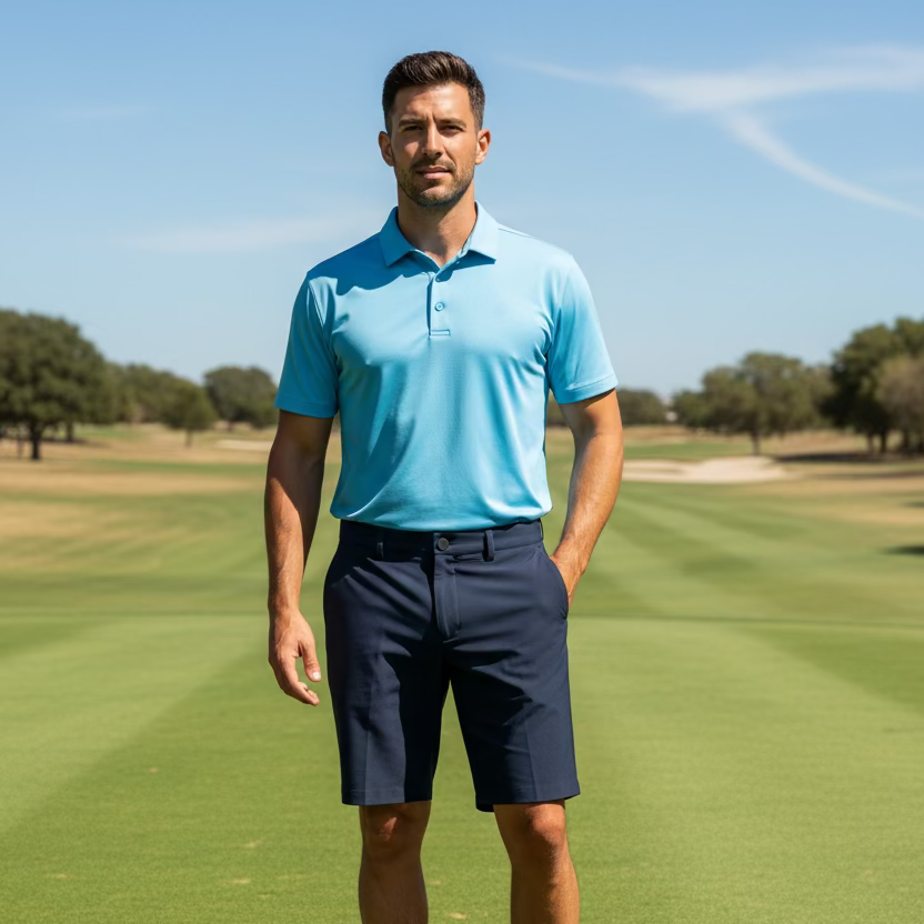 Rhone Mens Momentum Golf Shorts - Navy
