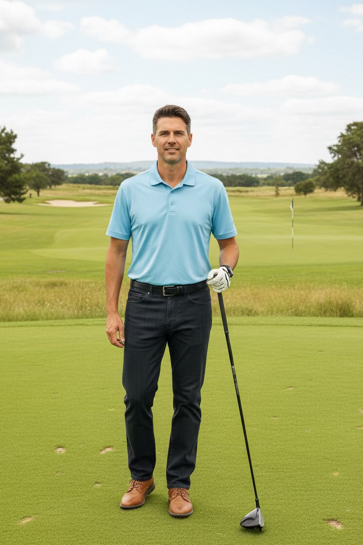 Travis Mathew Mens Legacy Pant - Dark Denim