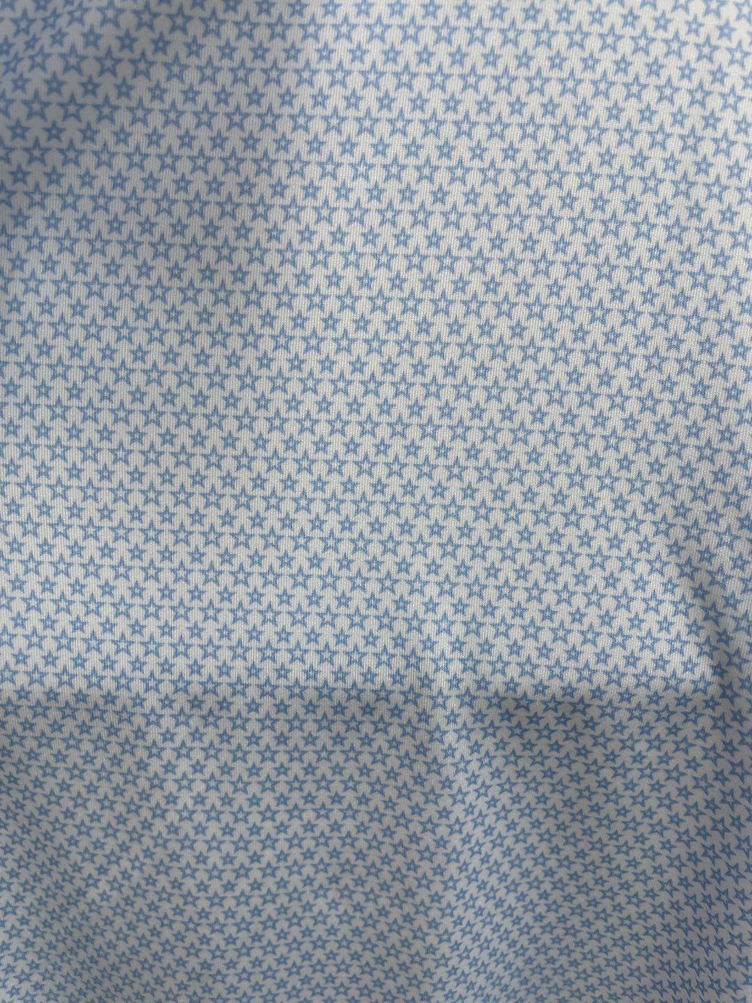 Straight Down Mens Star Short Sleeve Revere Polo - Snow White/Blue Lake