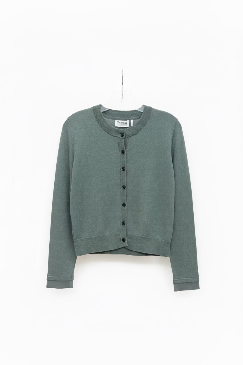 27 Miles Womens Rachel Cardigan Long Sleeve Sweater - Steel