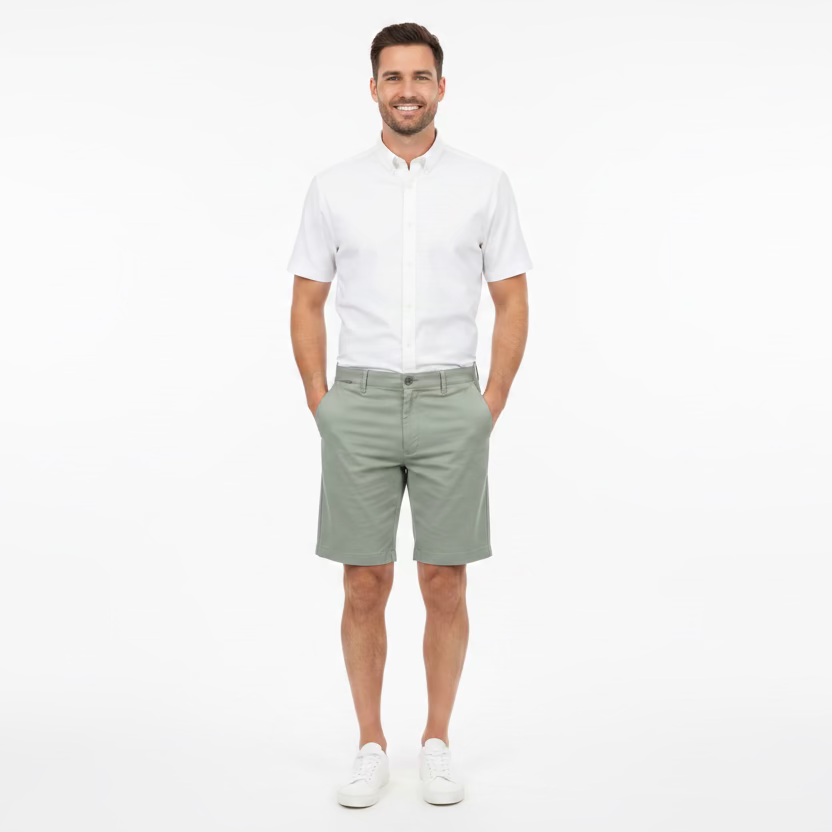 Peter Millar Mens Crown/Surge Performance Shorts - Dark Green