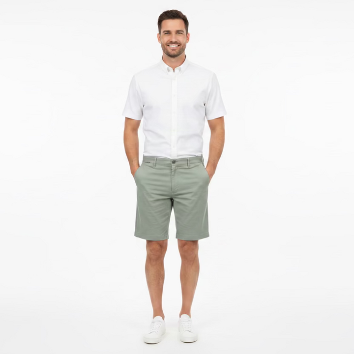 Peter Millar Mens Crown/Surge Performance Shorts - Dark Green