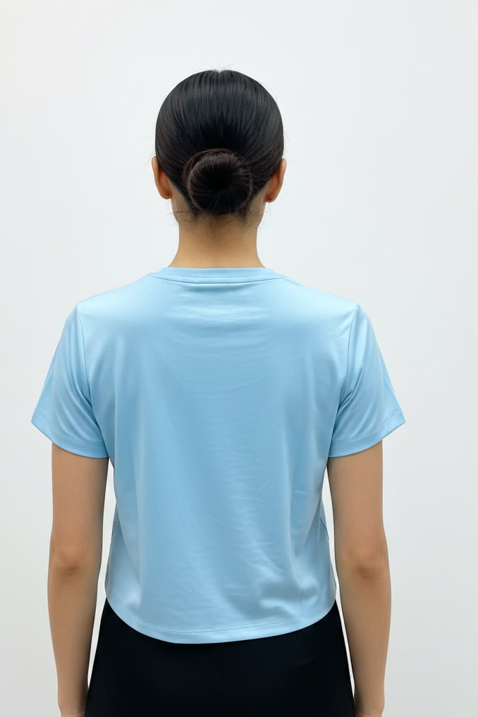 Jamie Sadock Womens Short Sleeve Top - Blue Bell