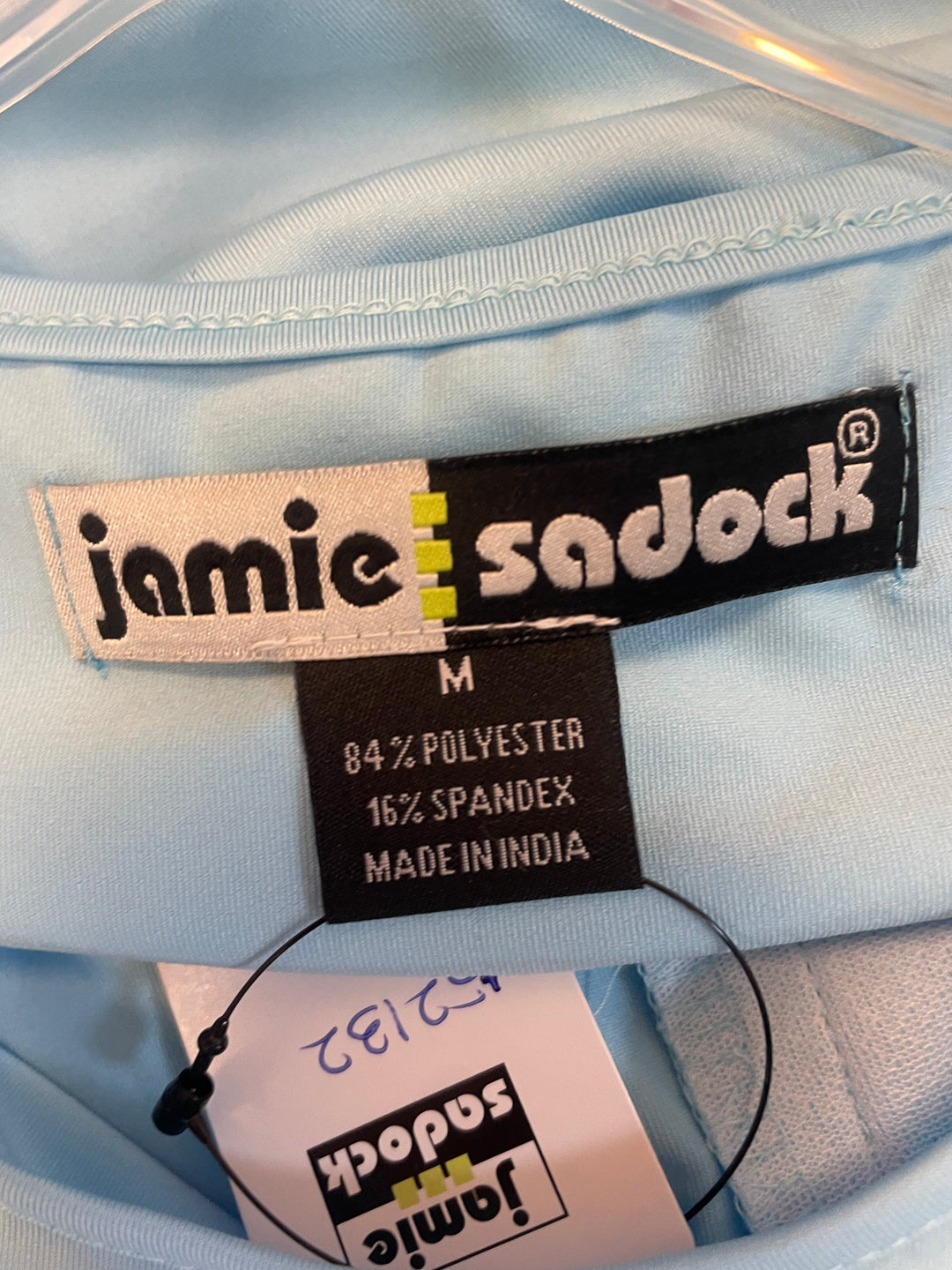Jamie Sadock Womens Short Sleeve Top - Blue Bell