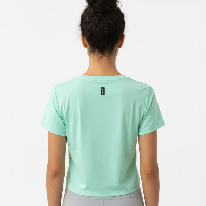 Jamie Sadock Womens Short Sleeve Top - Seafoam
