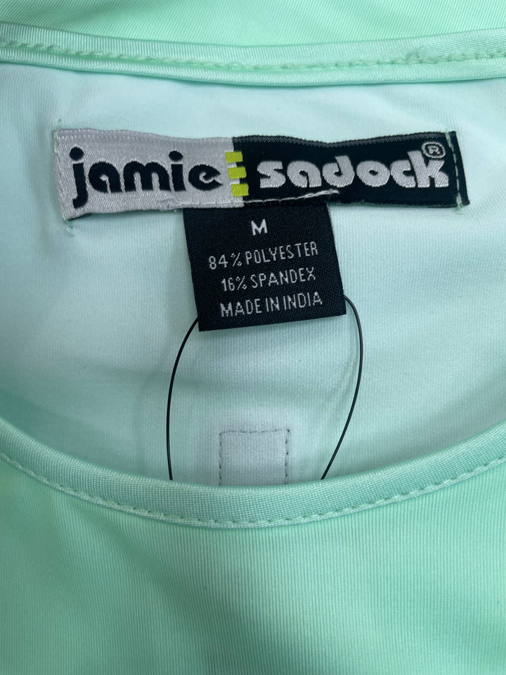 Jamie Sadock Womens Short Sleeve Top - Seafoam