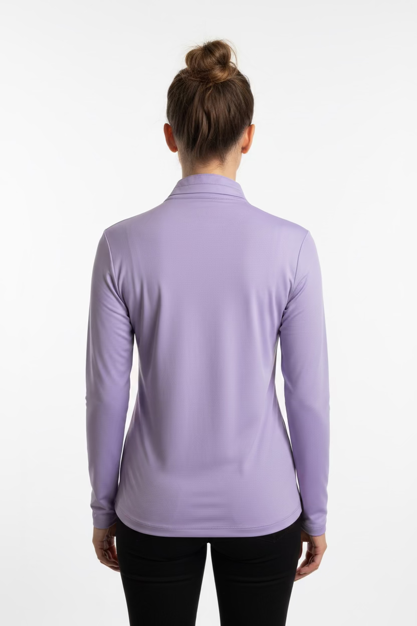Jamie Sadock Womens Zip Long Sleeve Jacket - Purple Taffy