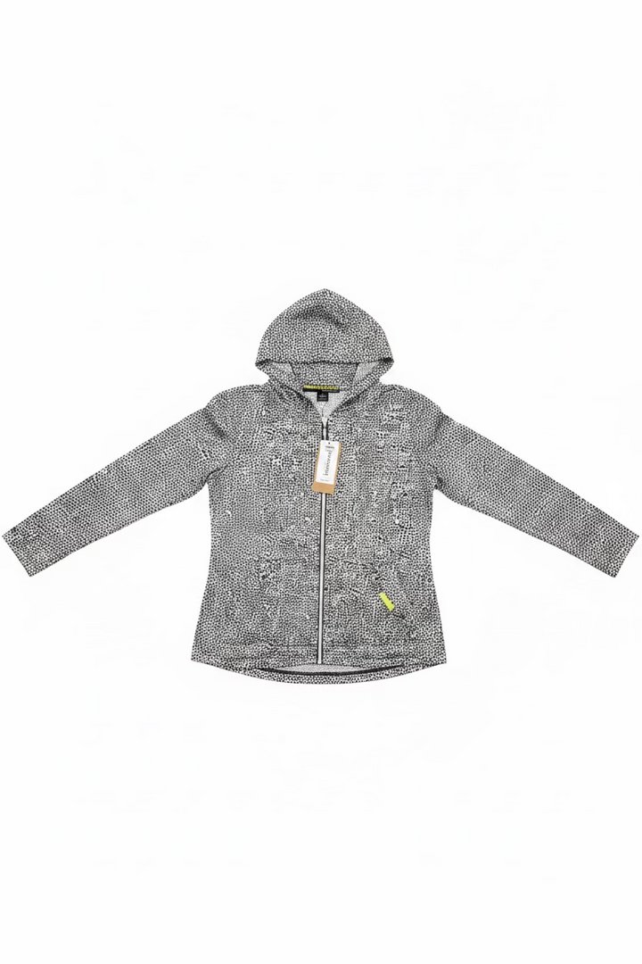 Jamie Sadock Womens Zip Long Sleeve Jacket - Animal Party