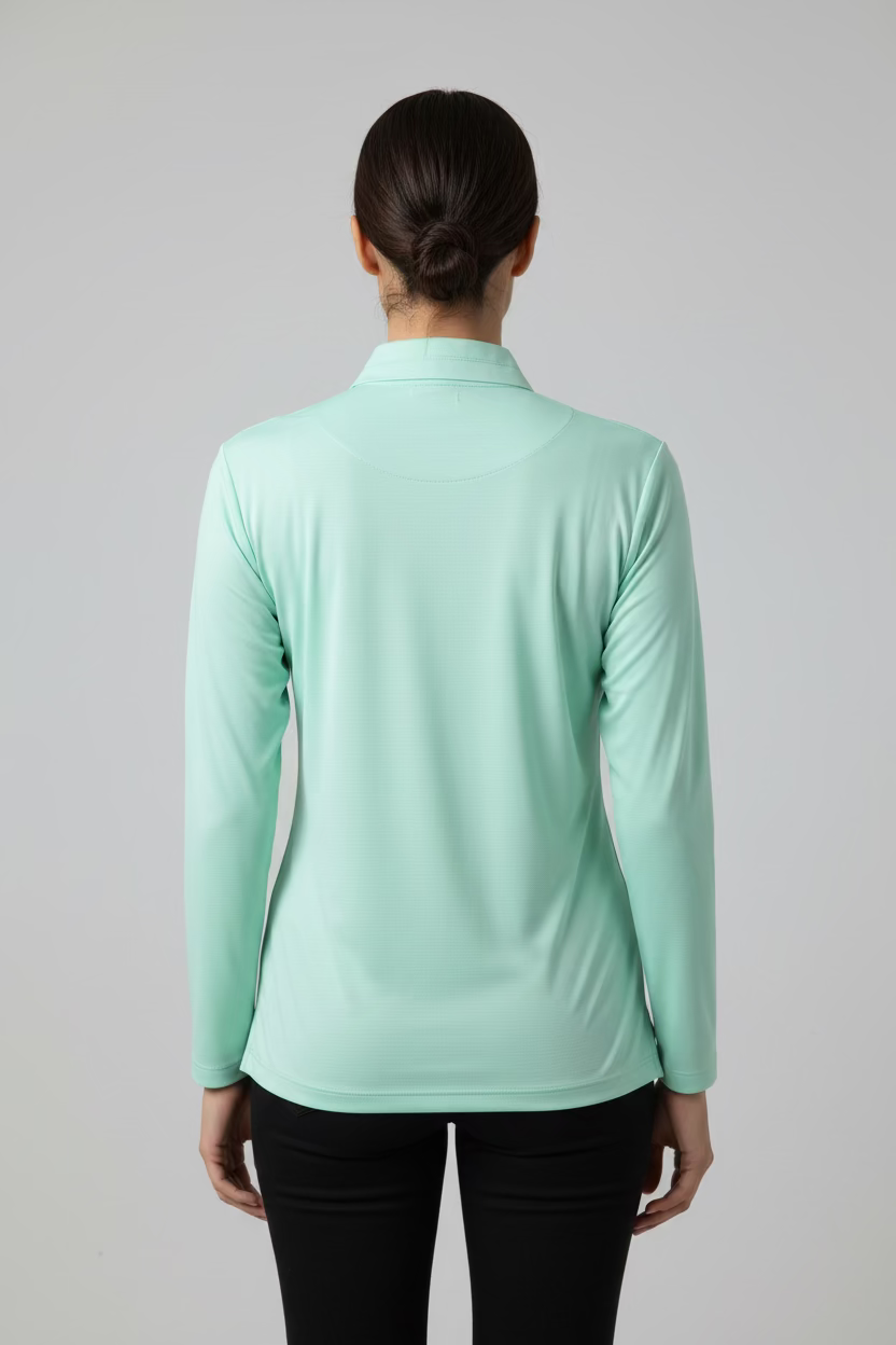 Jamie Sadock Womens Zip Long Sleeve Jacket - Seafoam