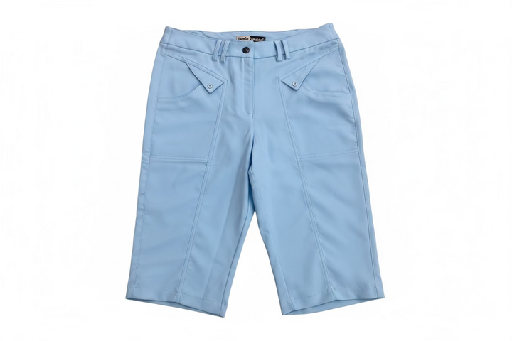 Jamie Sadock Womens Capri Pant - Ice Blue - Size 8