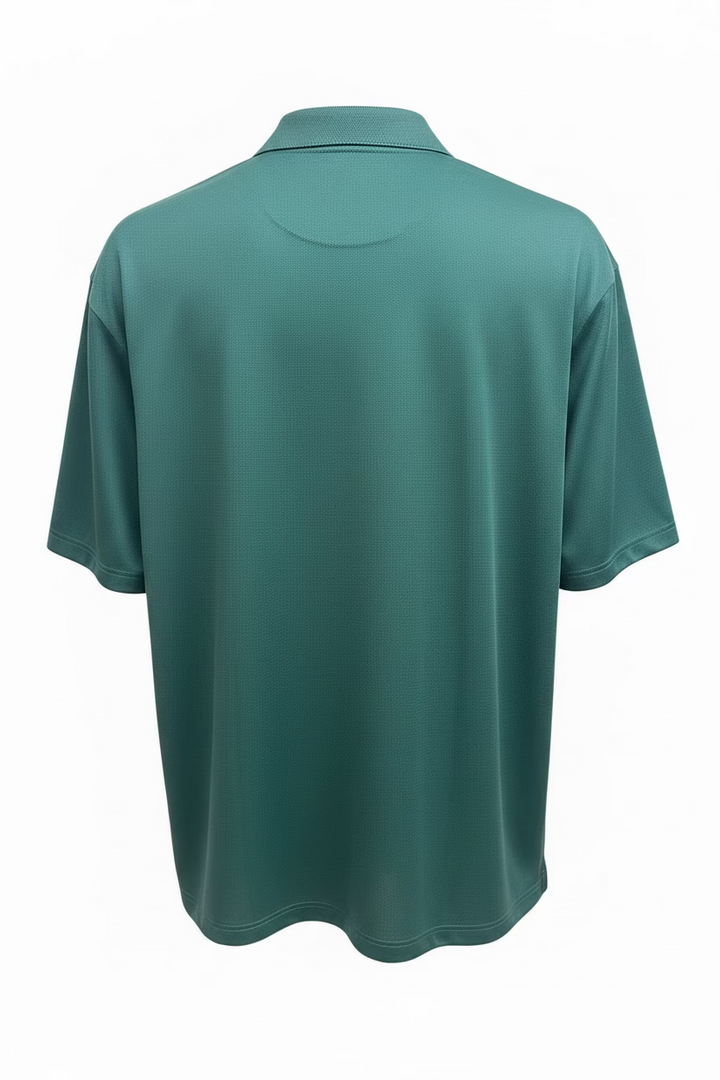 Greg Norman Mens Pro Series Short Sleeve Polo - Forest Green