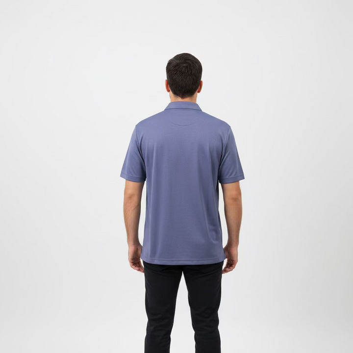 Greg Norman Mens Pro Series Short Sleeve Polo - Dusty Purple