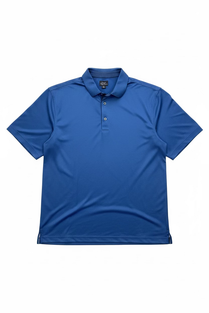 Greg Norman Mens Pro Series Short Sleeve Polo - Navy