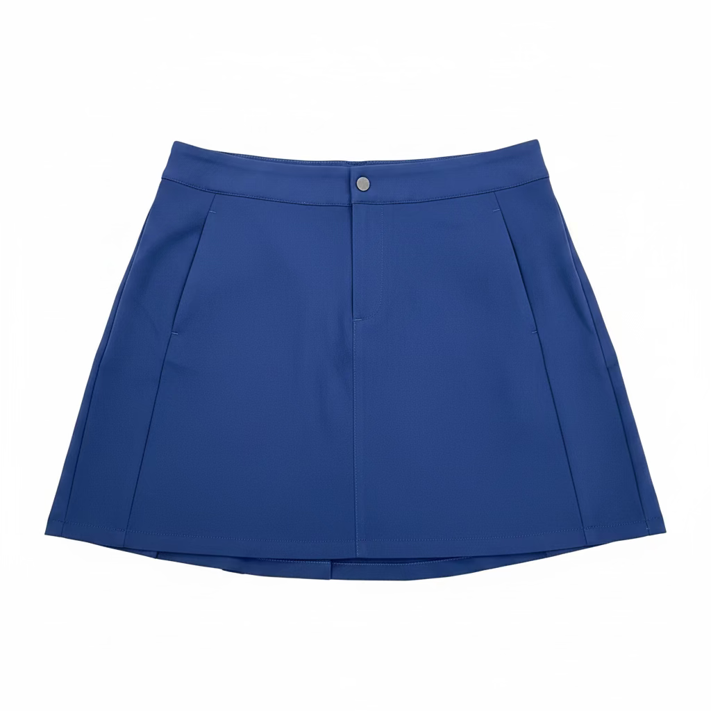 Greg Norman Womens Casual Skort (16') - Navy - Medium