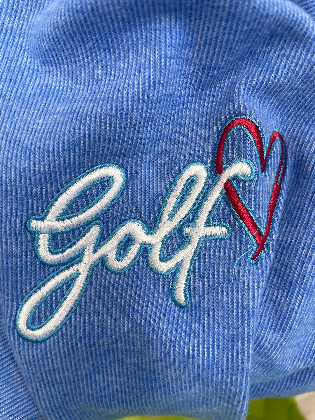 Greg Norman Womens Long Sleeve Knit Pullover - Aegean Blue Heather