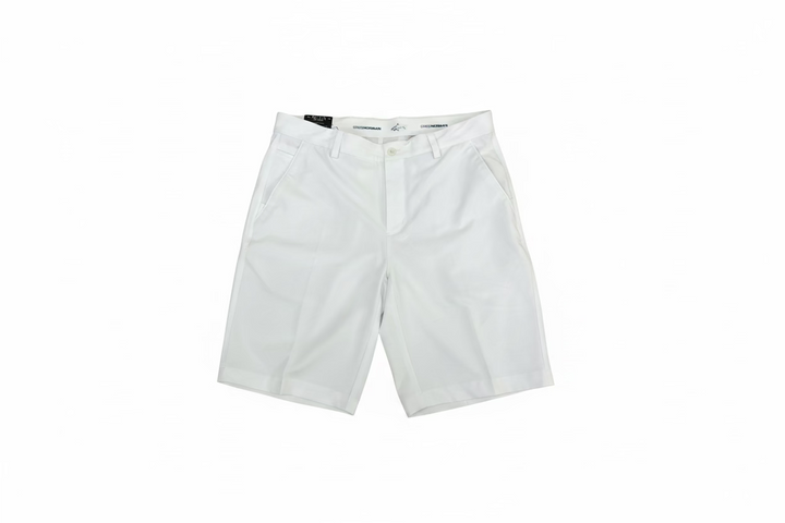 Greg Norman Mens Tech Shorts - White Beach - 34