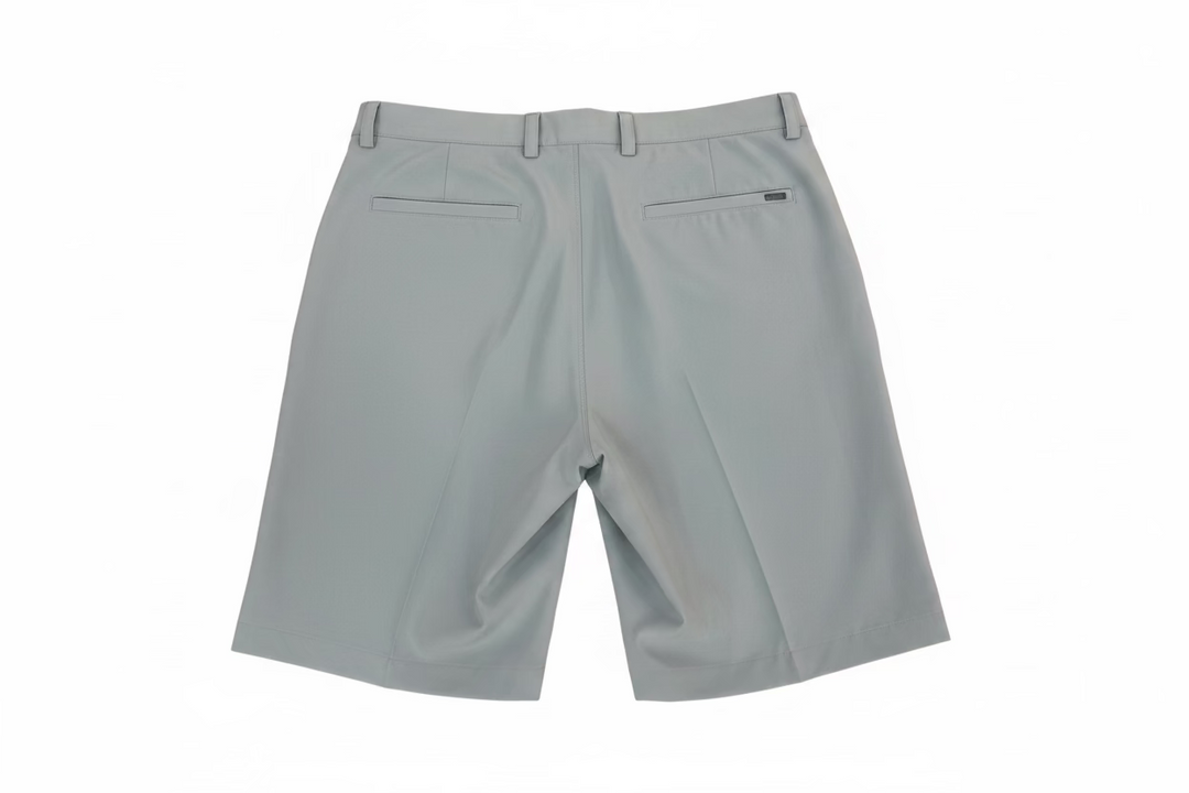Greg Norman Mens Tech Shorts - Sterling Seal - 34