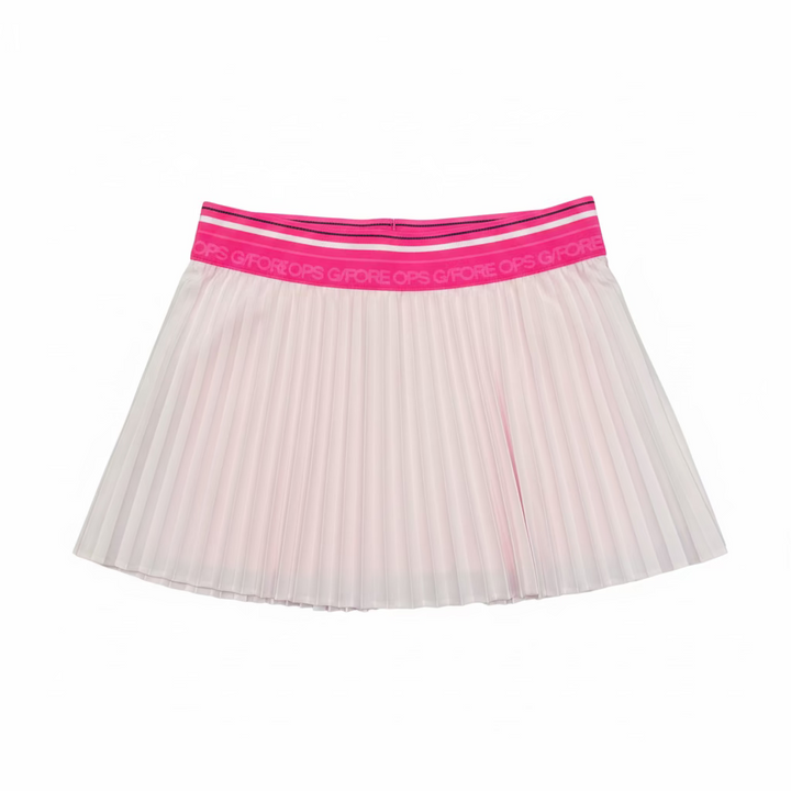 G/FORE Womens Micropleat Stretch Woven Skort (13') - Blush/Pretty Pink