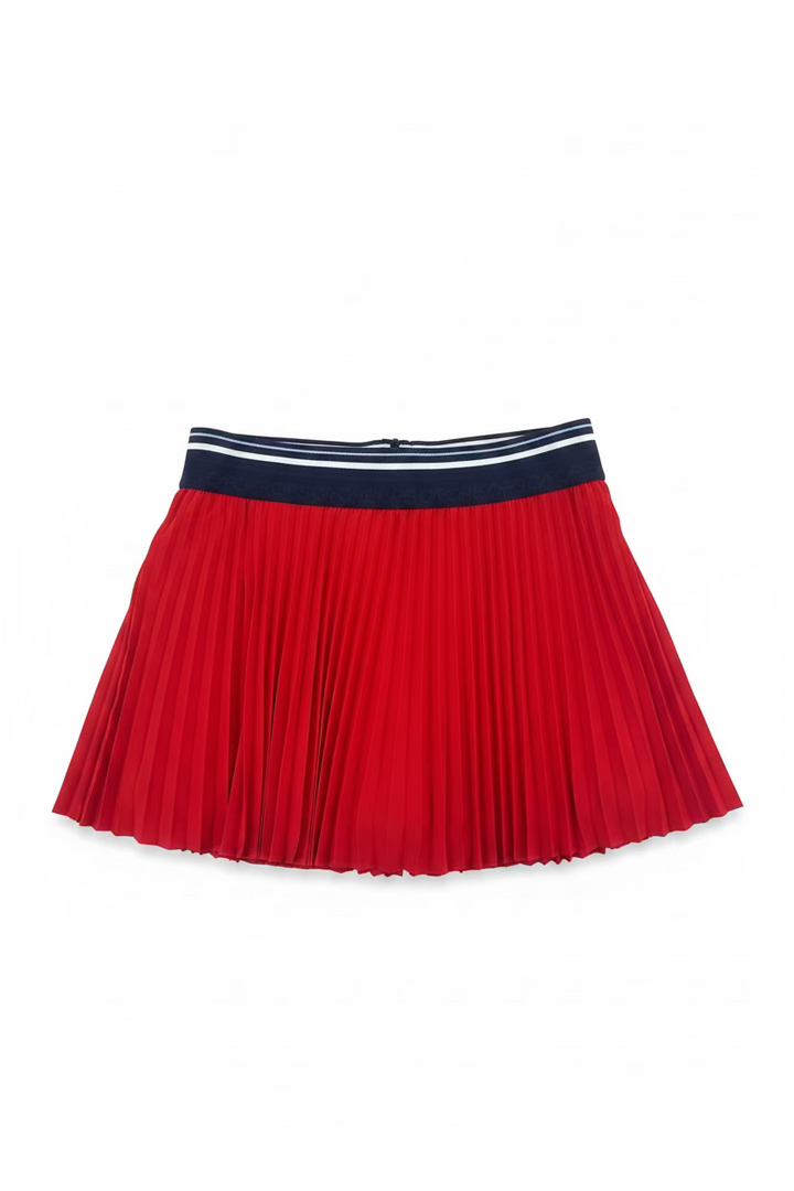 G/FORE Womens Micropleat Stretch Woven Skort (13') - Lava/Navy