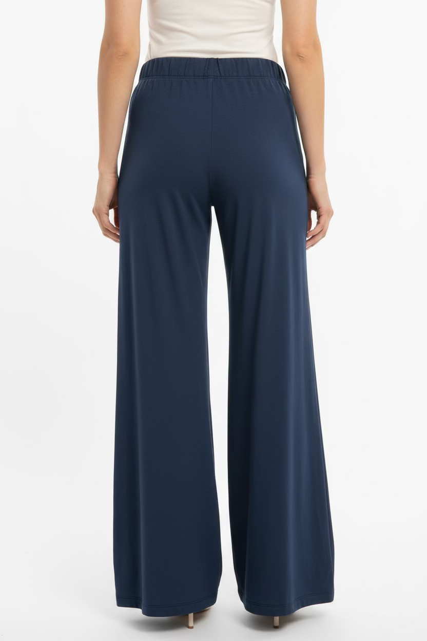 G/FORE Womens Casual Cotton Wide Leg Pant - Twilight