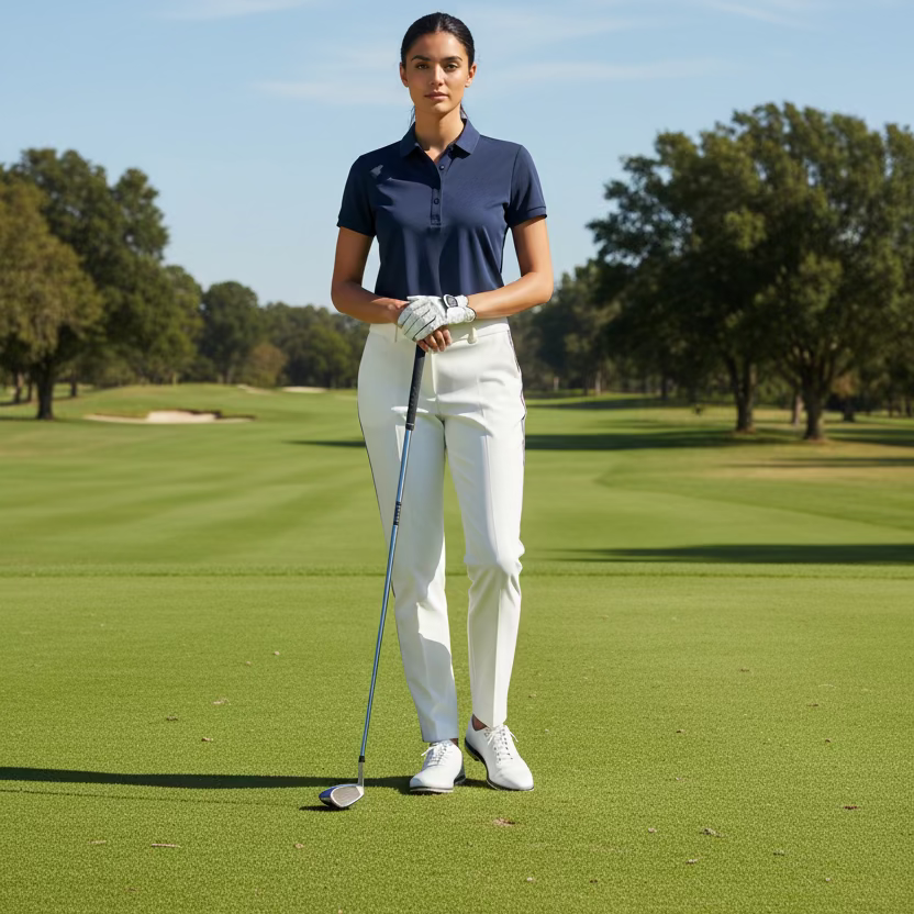 G/FORE Womens Straight Leg Pant - Chalk White - Size 4