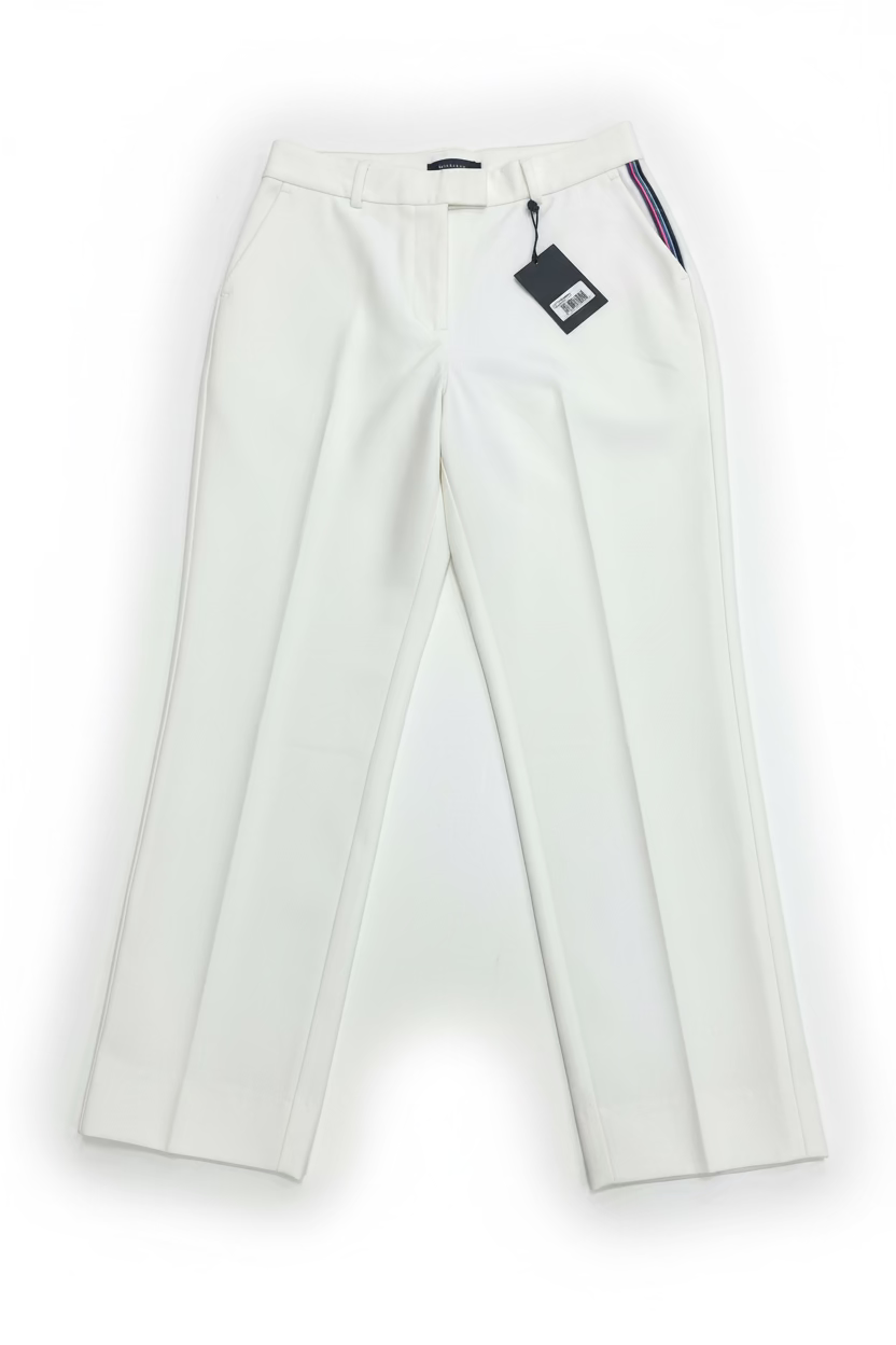 G/FORE Womens Straight Leg Pant - Chalk White - Size 4