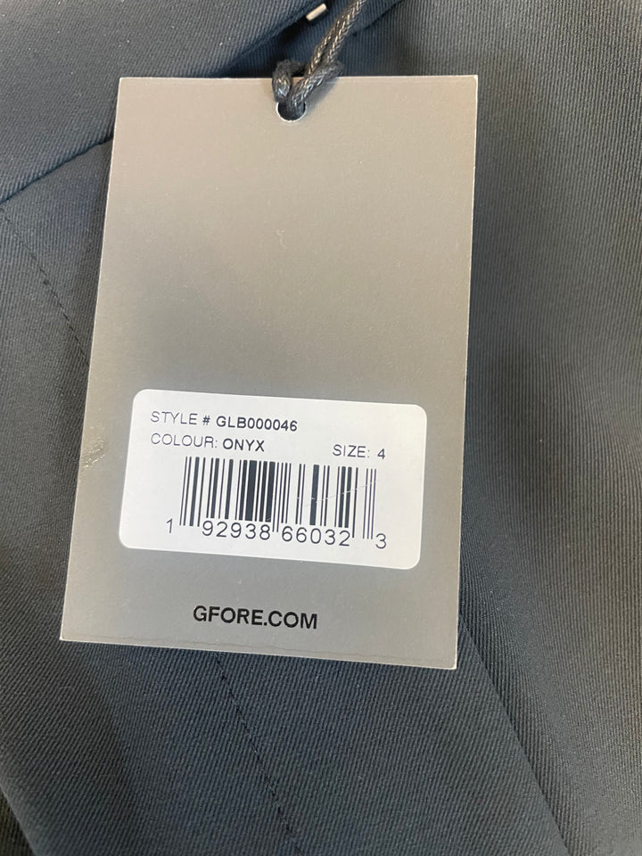 G/FORE Womens Straight Leg Pant - Onyx - Size 4
