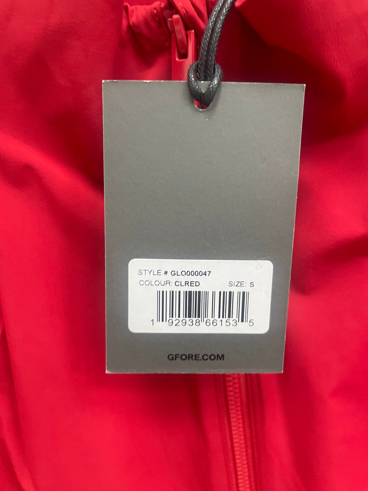 G/FORE Womens Long Sleeve Zip Stretch Windbreaker Jacket - Classic Red