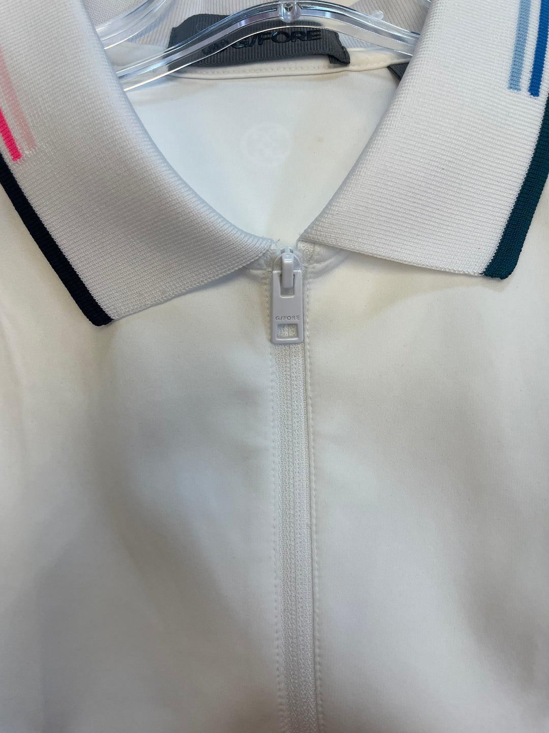 G/FORE Womens Silky Tech Knockout Polo Sleeveless Dress - Snow