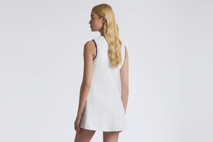 G/FORE Womens Silky Tech Easy Sleeveless Dress - Snow