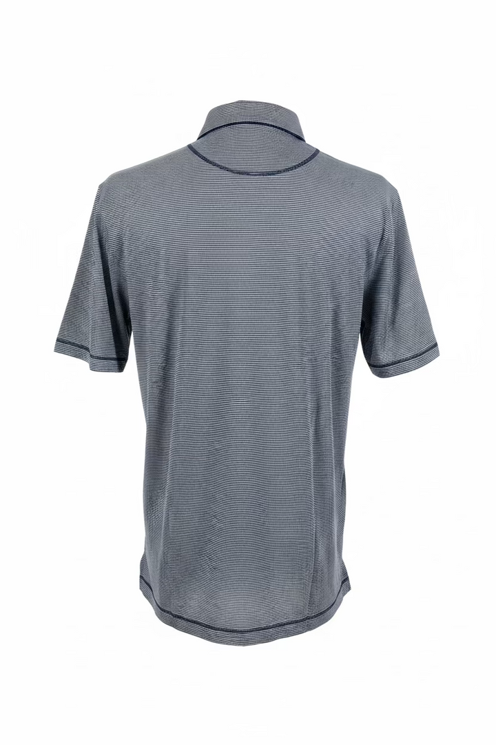 Golftini Mens Parker Polo - Navy Stripe
