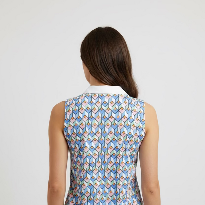 Smith & Quinn Dylan V-Neck Sleeveless Crop Top - Club Title