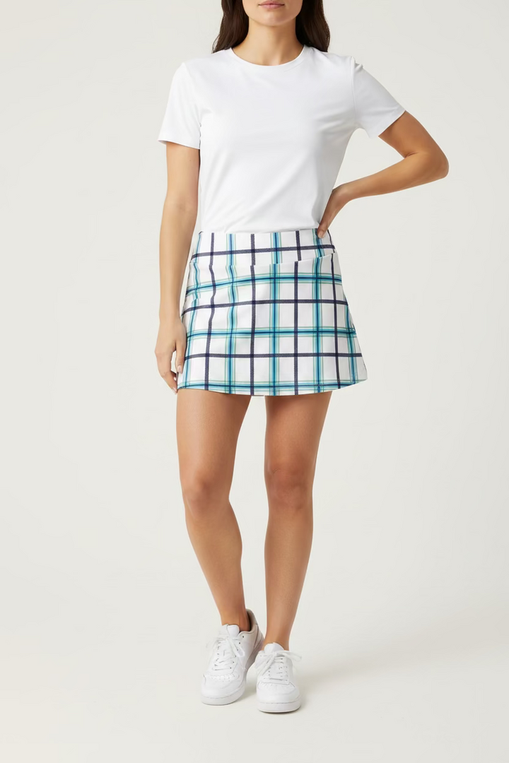 Smith & Quinn Womens Fletcher Skort (12') - Club Plaid