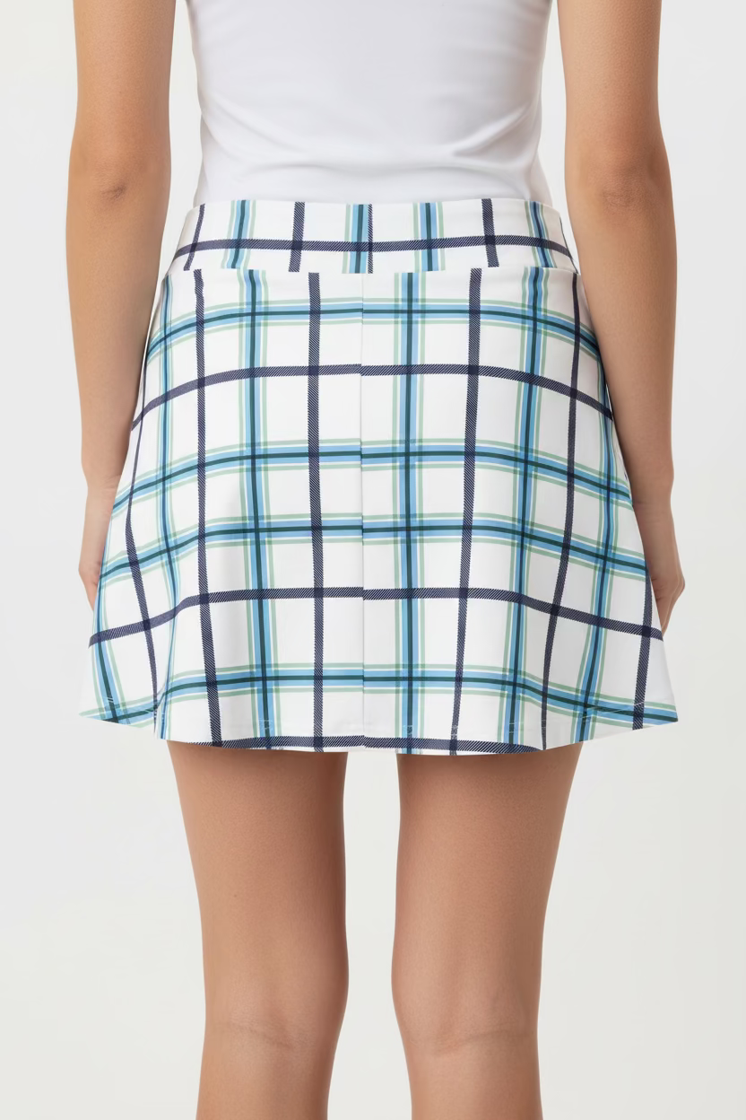 Smith & Quinn Womens Fletcher Skort (12') - Club Plaid