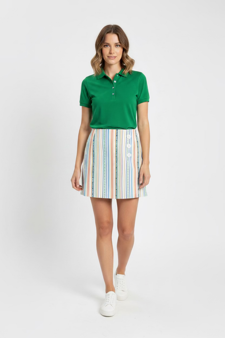 Smith & Quinn Womens Tate Stripe Skort (15) - Beach Club
