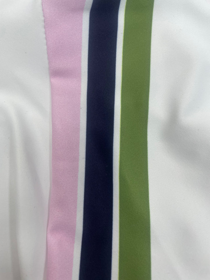 Smith & Quinn Womens Fletcher Skort (13') - White/Green/Pink/Navy