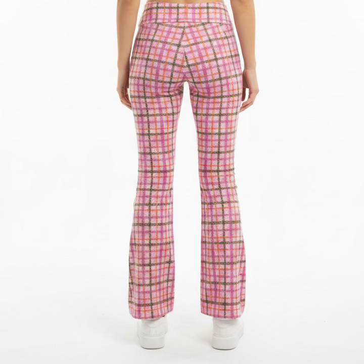 Smith & Quinn Womens Payton Pant -Pomegranate Plaid