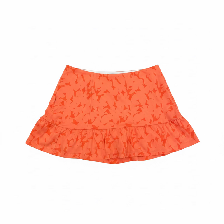 Penguin Womens Lisa Floral Skort (13.5') - Coral Quartz - Size Small
