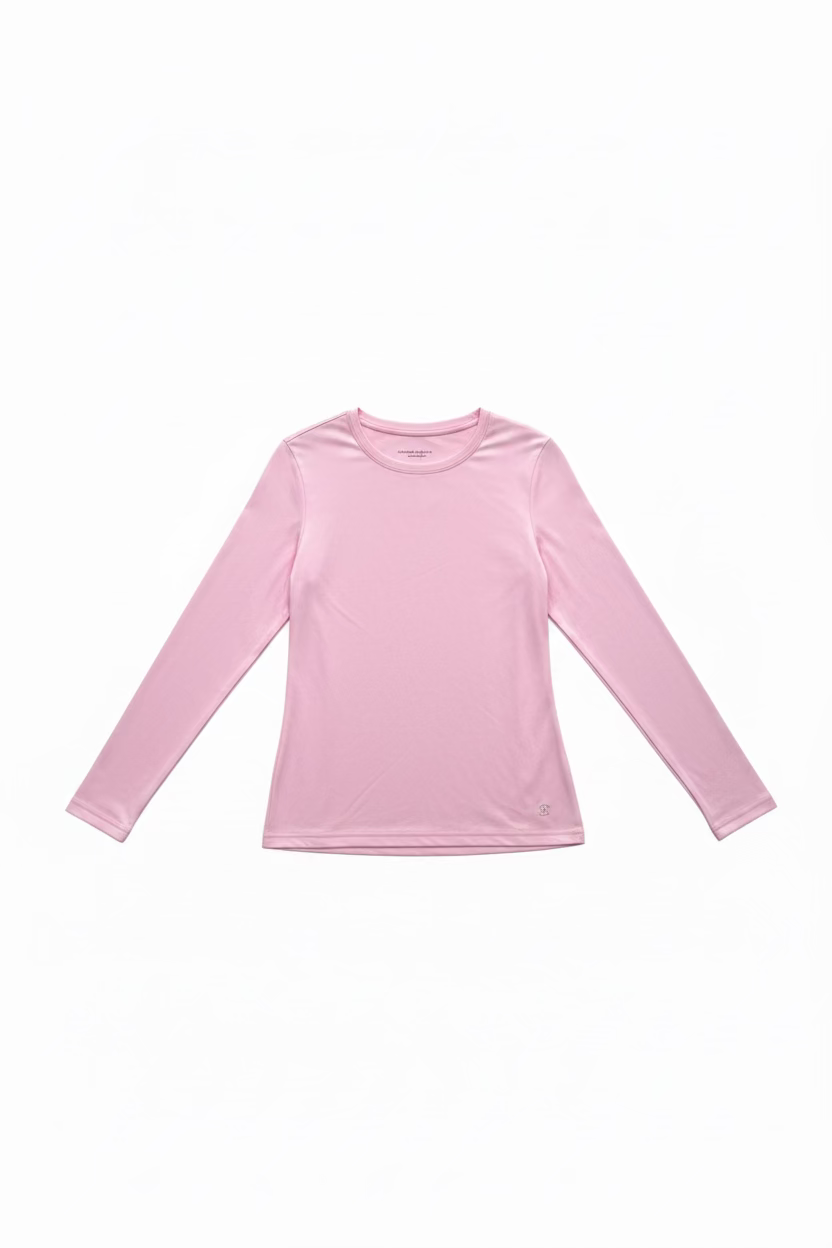 Sofibella Women's Long Sleeve Top - Light Pink