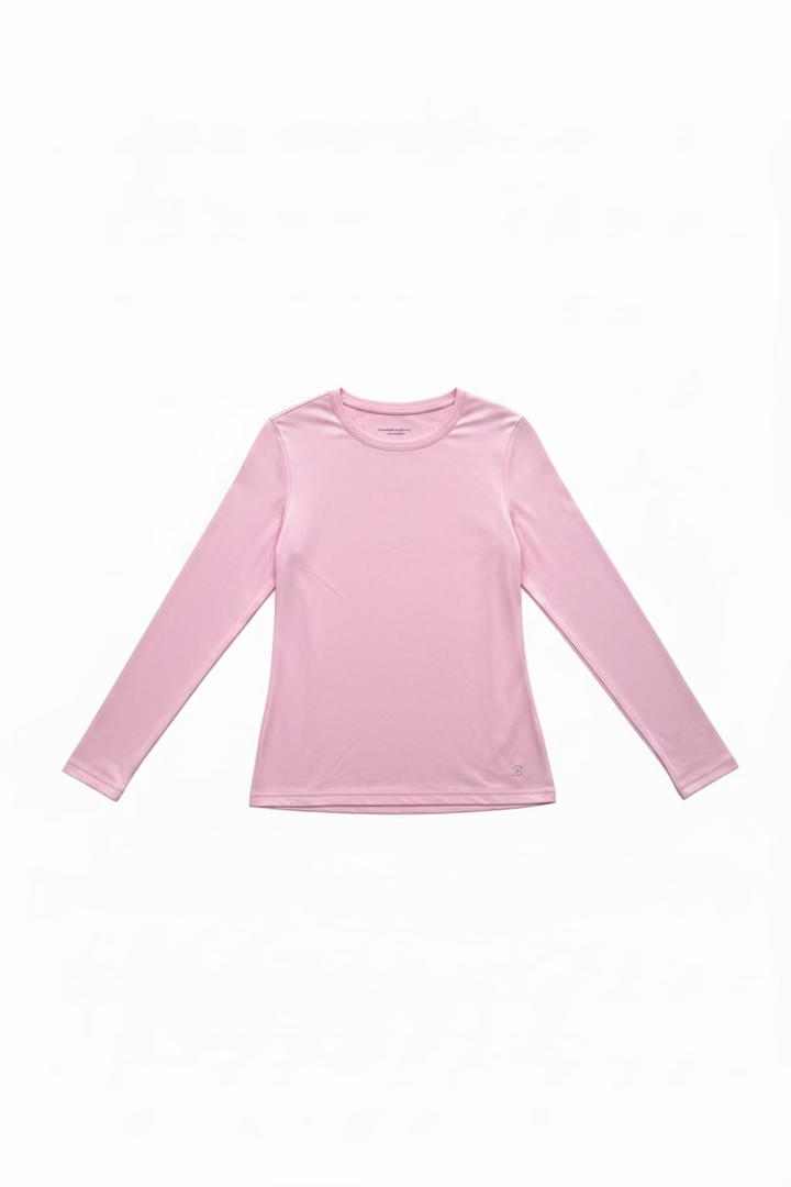 Sofibella Women's Long Sleeve Top - Light Pink