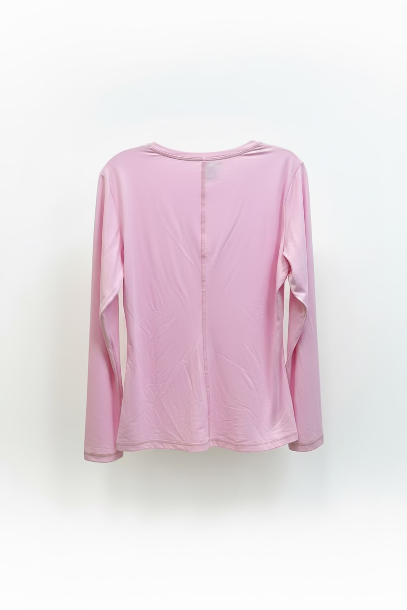 Sofibella Women's Long Sleeve Top - Light Pink