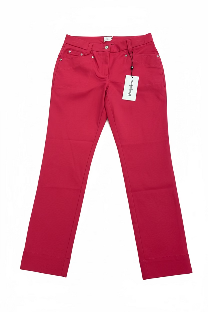 Daily Sports Lyric Womens High Water Ankle Pant - Berry