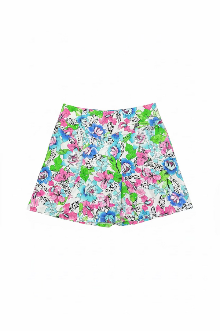 G-Lifestyle Womens Lush Meadow Skort (16.5') - White/Pink