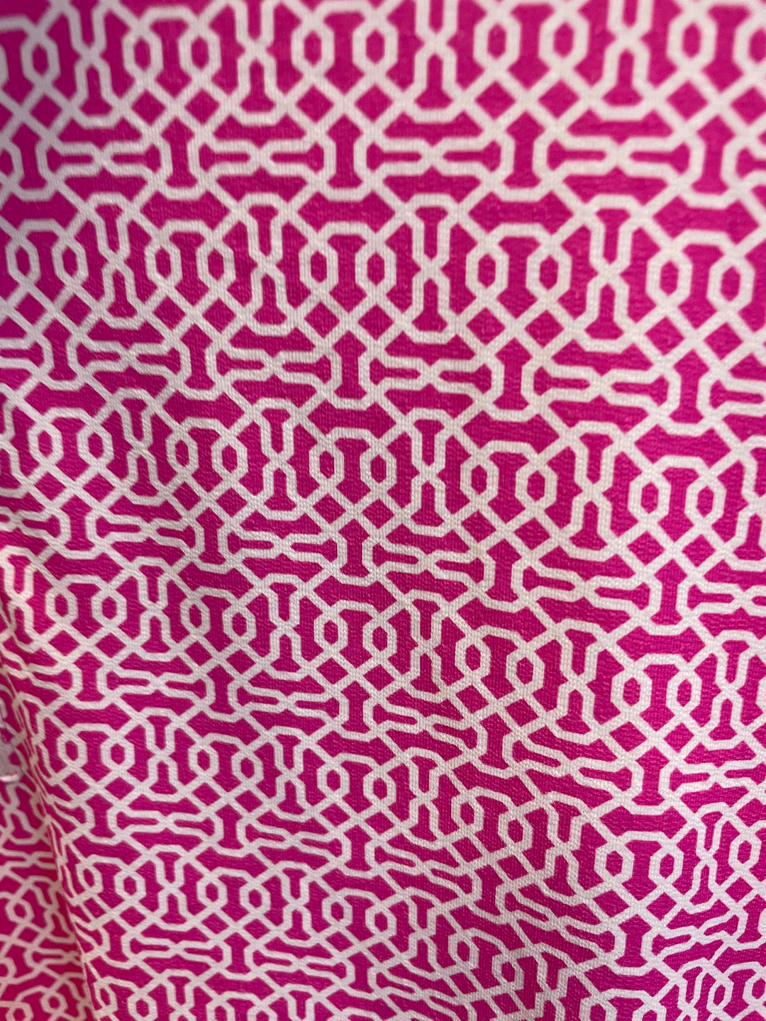 G-Lifestyle Womens Cubic Long Sleeve Zip Mock - Hot Pink