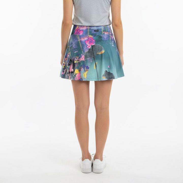Jamie Sadock Womens Twilight Blossom Skort (15') - Arabescue/Multi